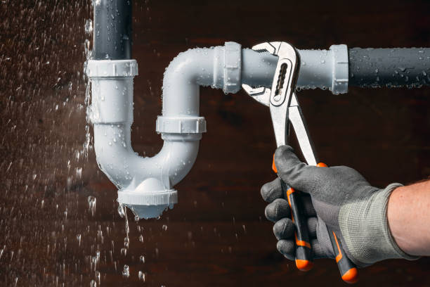 Professional Leak Detection technician working in Providence, NC